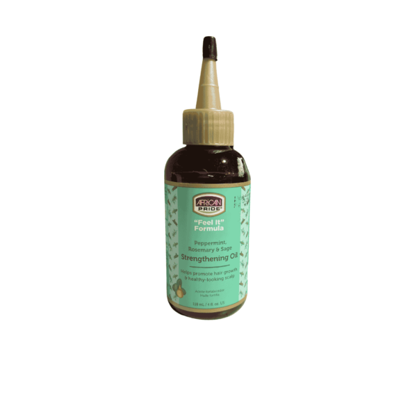 African pride  peppermint, rosemary & sage strengthening oil