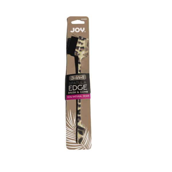 Annie joy 3 in 1 spatula edge brush & comb