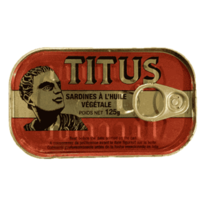 Titus sardine 125g