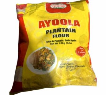 Ayoola Plantain Flour 4lbs
