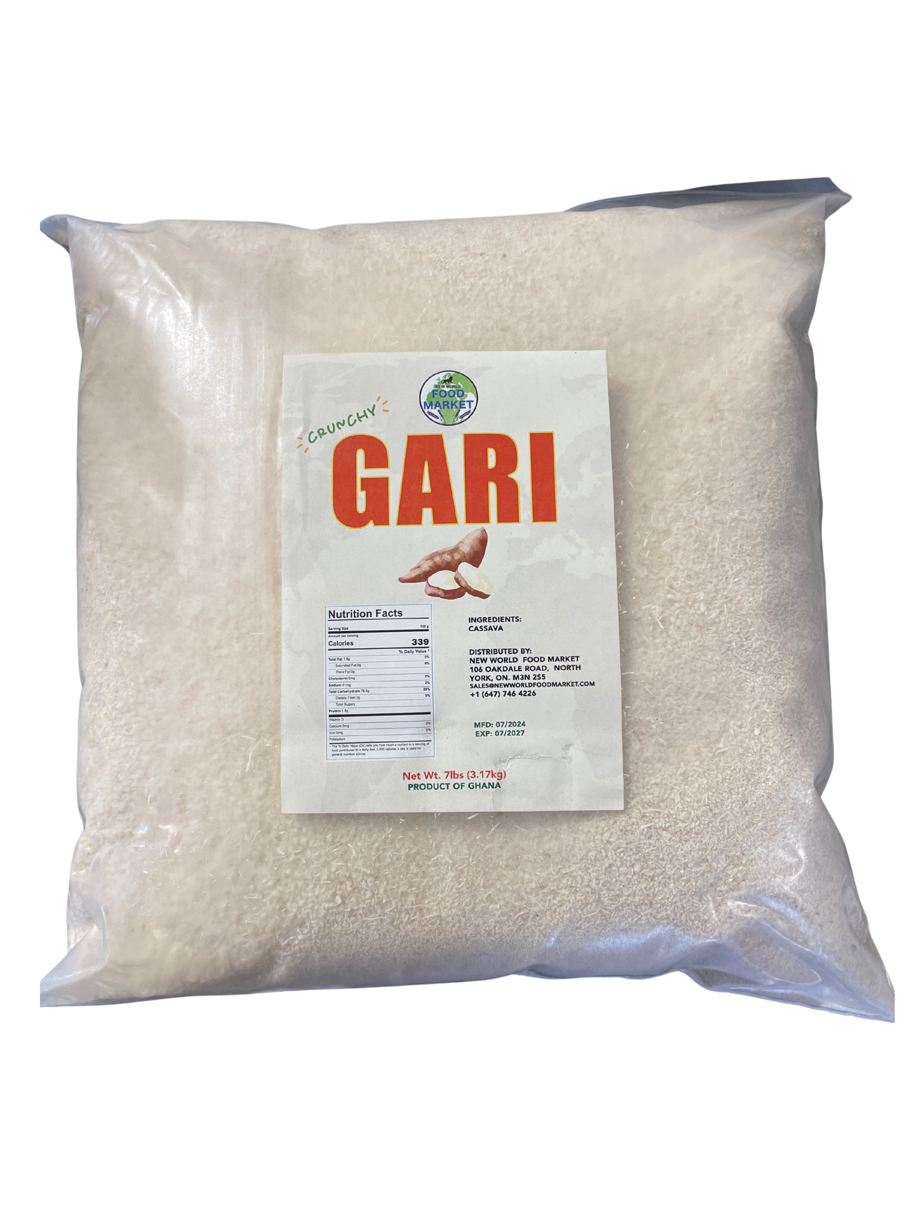 Ghana Garri 7lbs