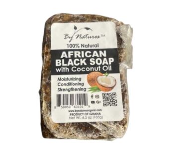By Natures African Black Soap (Coconut)